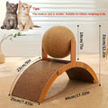 Scratching Ball (Small And Large Sizes Available, Large Scratching Board Comes with A Cat Teaser) / Cat Scratching Ball Toy