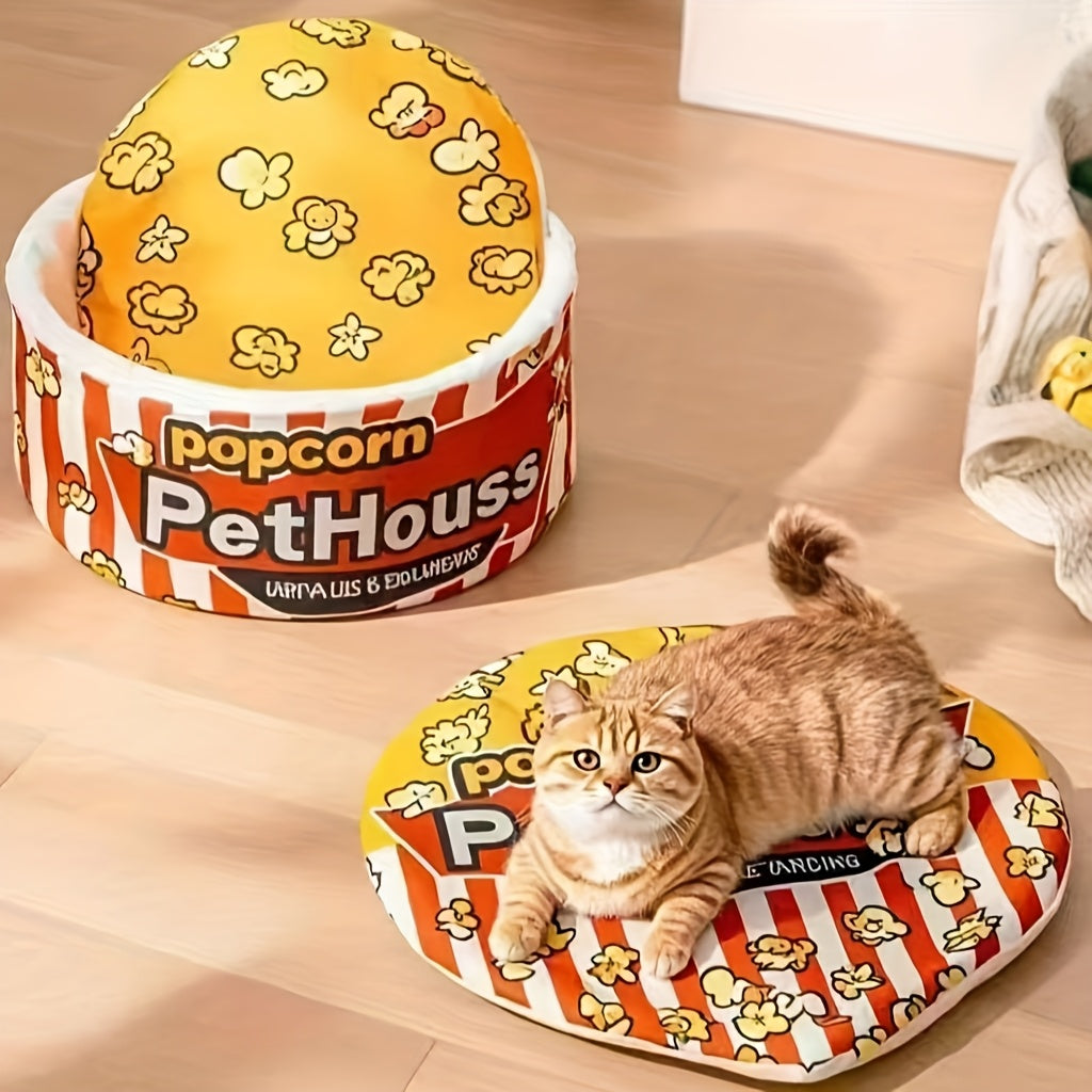 Super Large Instant Noodle Warm Dog Cat Nest Beds Cushion Cup Cozy Nest