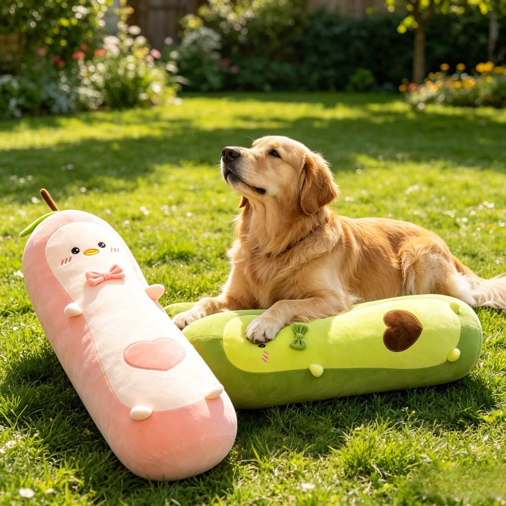 Pillow Pet Strip Doll, Soft Texture Pet Doll Will Not Irritate the Dog's Sensitive Skin, Suitable for Pets to Snuggle up with While Sleeping