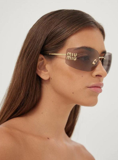 '-   2024 Miu Miu Eyewear MU 54YS 5AK-5S0 Runway frameless sunglasses  - buyonlinebehappy