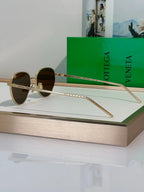 BOTTEGA VENETA BV1966S 001 - As Seen On Ali Larter Sunglasses💚