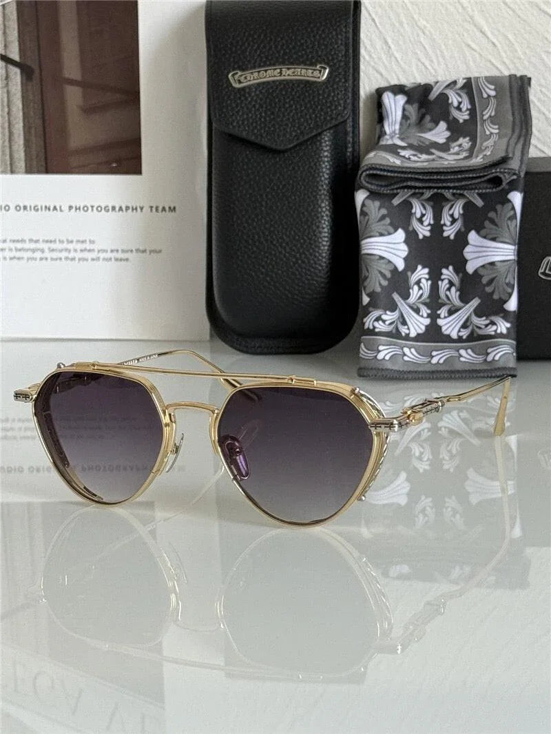Chrome Hearts FREE RIDE Sunglasses⚜️