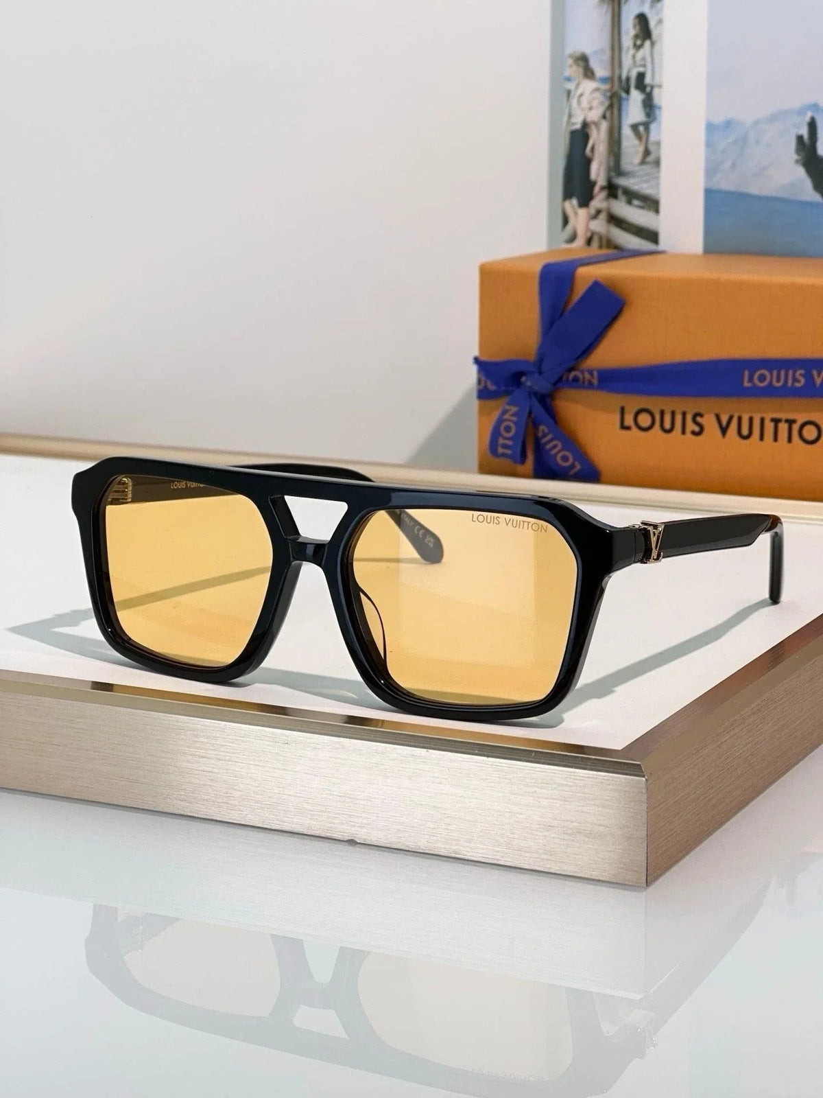 Louis Vuitton Z3120U LV Hit Large Square Sunglasses   ✨