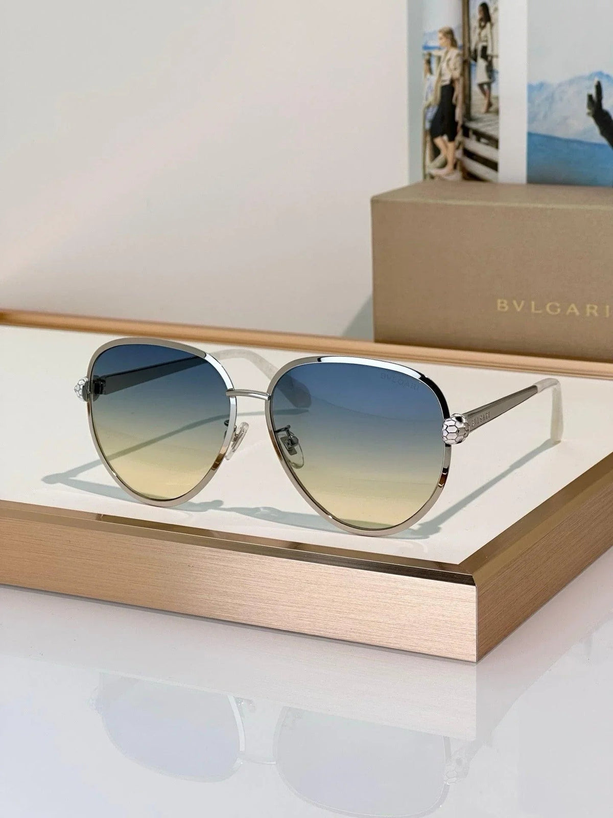BVLGARI Serpenti Forever BV 40043U 33F Sunglasses ✨