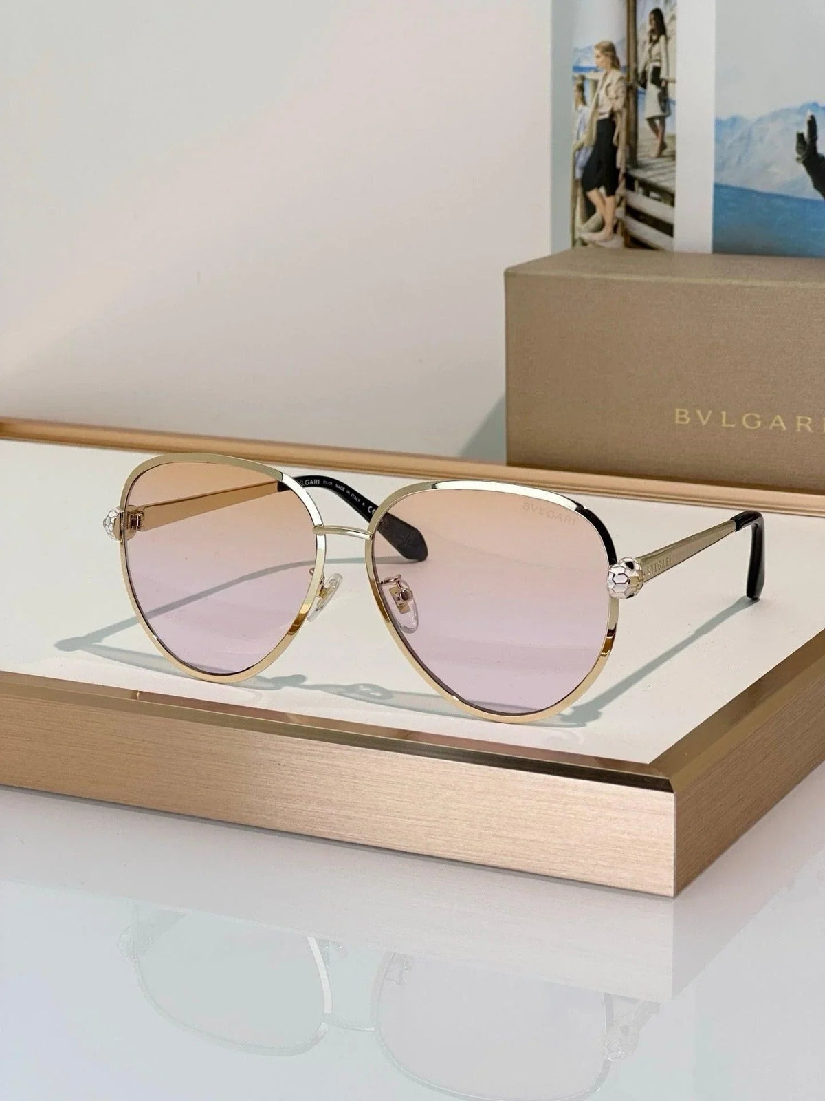 BVLGARI Serpenti Forever BV 40043U 33F Sunglasses ✨
