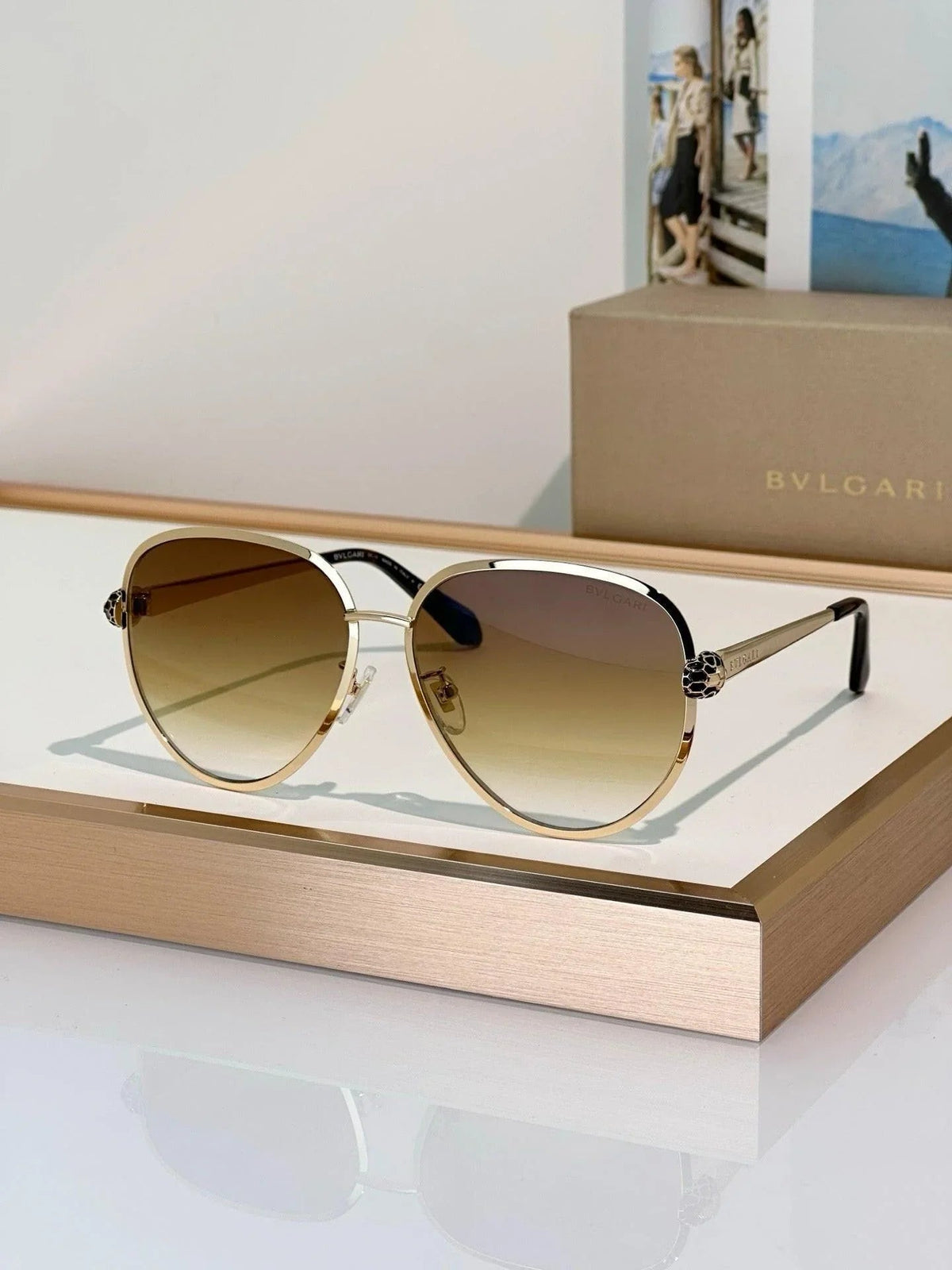BVLGARI Serpenti Forever BV 40043U 33F Sunglasses ✨