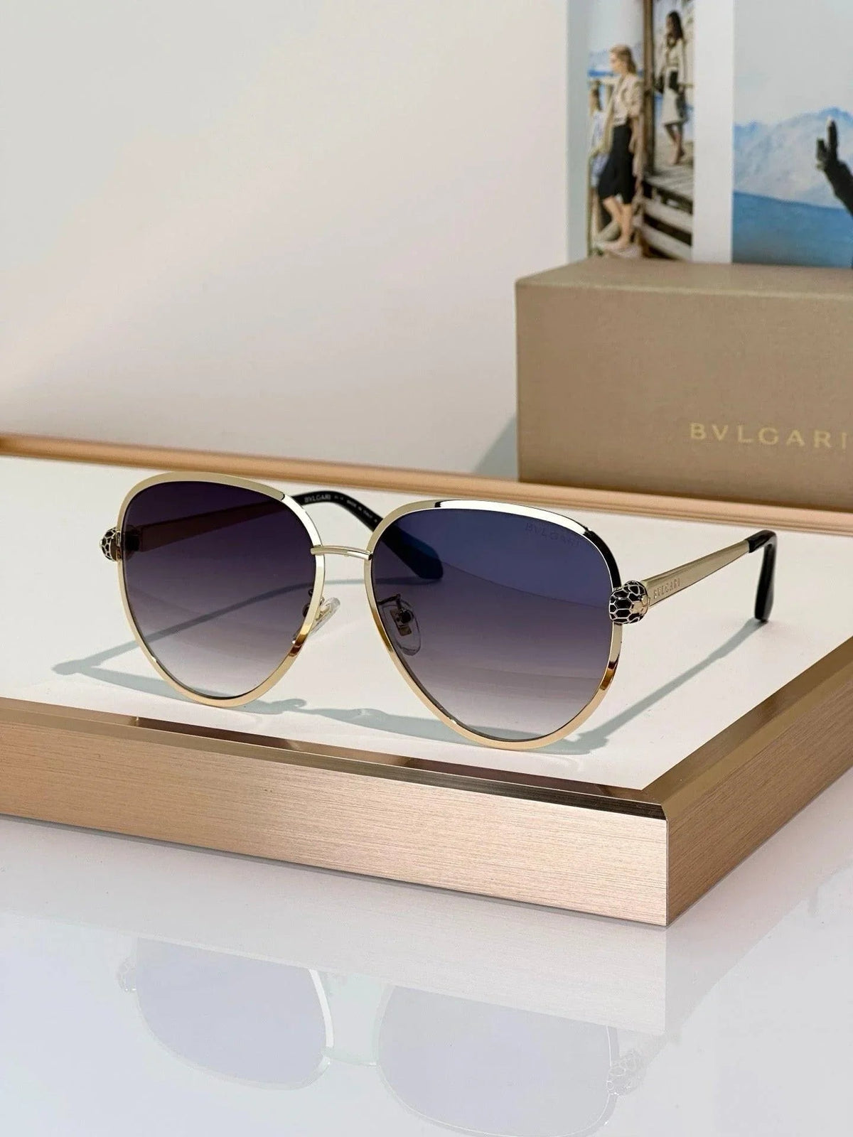 BVLGARI Serpenti Forever BV 40043U 33F Sunglasses ✨