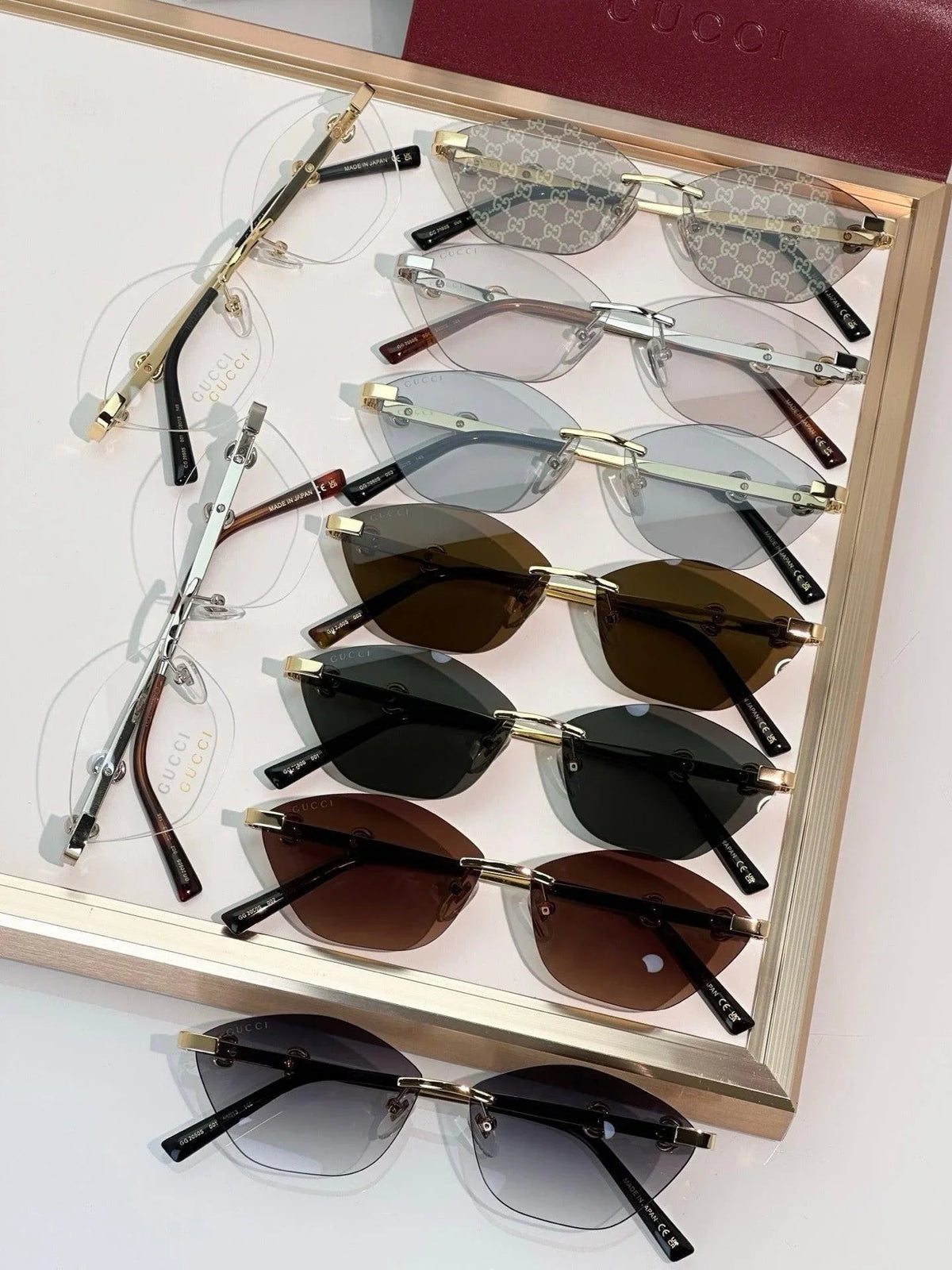 Gucci GG 8012 Cat eye frame Sunglasses &Glasses ✨