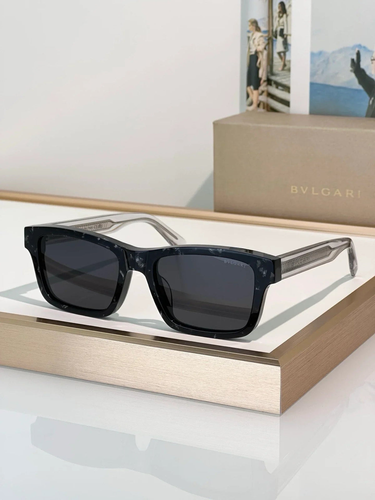 BVLGARI Bvlgari Tubogas BV 40055I 03D Sunglasses ✨