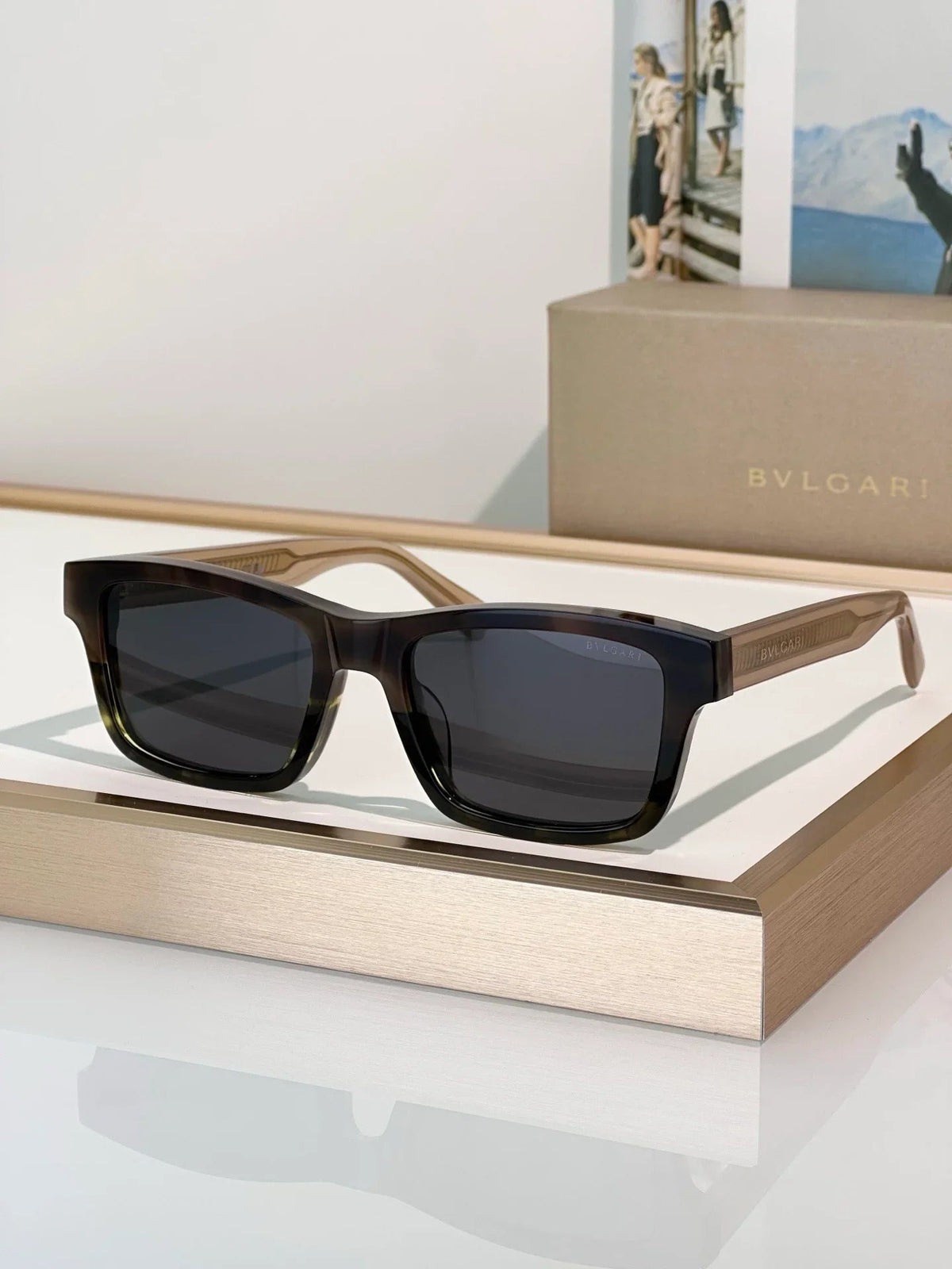 BVLGARI Bvlgari Tubogas BV 40055I 03D Sunglasses ✨