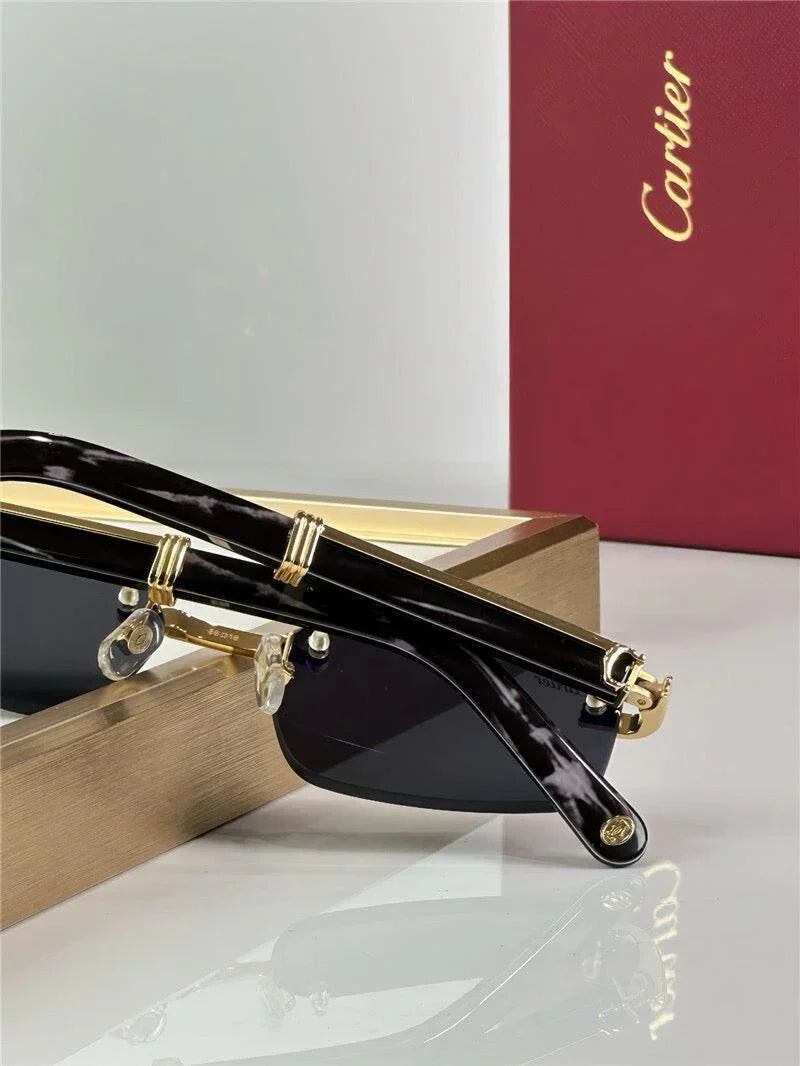 Cartier CT0485O Première de Cartier Rectangle Shape Sunglasses 🐆