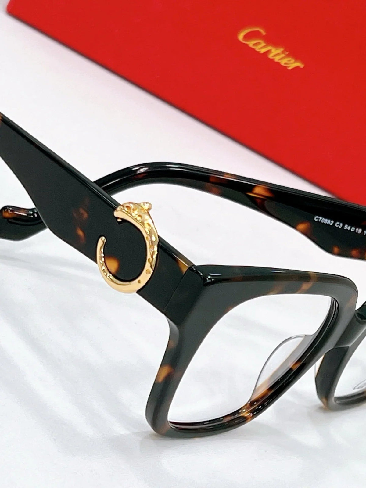 Cartier CT0640O Panthère de Cartier Eyeglasses 🐆