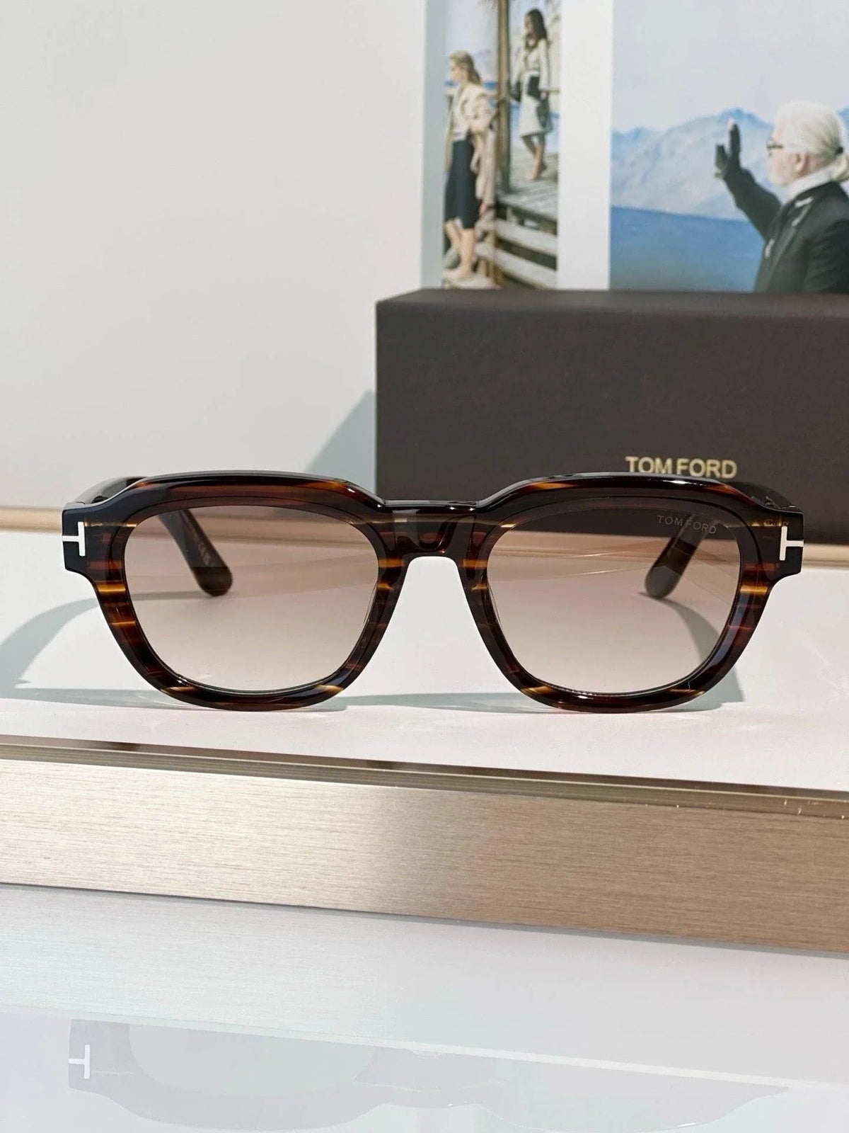 TOM FORD ICON SQUARE SUNGLASSES  FT1226  🔱