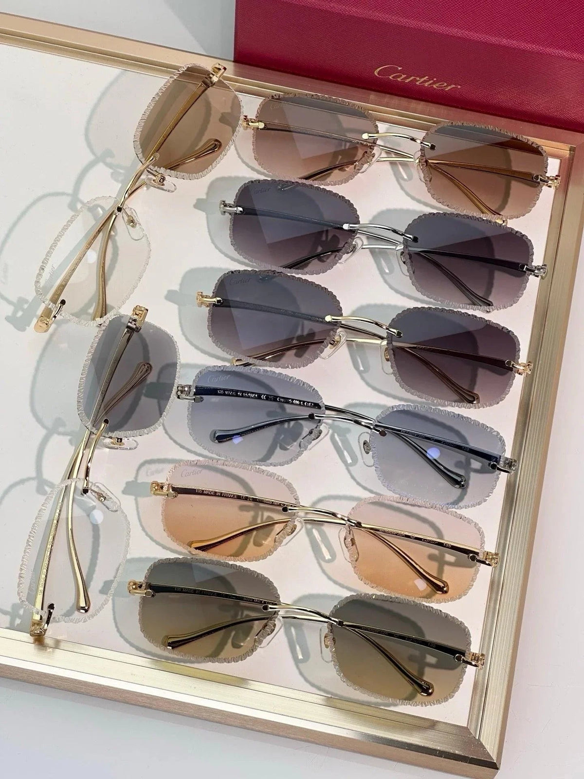 Cartier CLASSIC C DE  Motif Photochromic - Panthere CT0832 Sunglasses 🐆