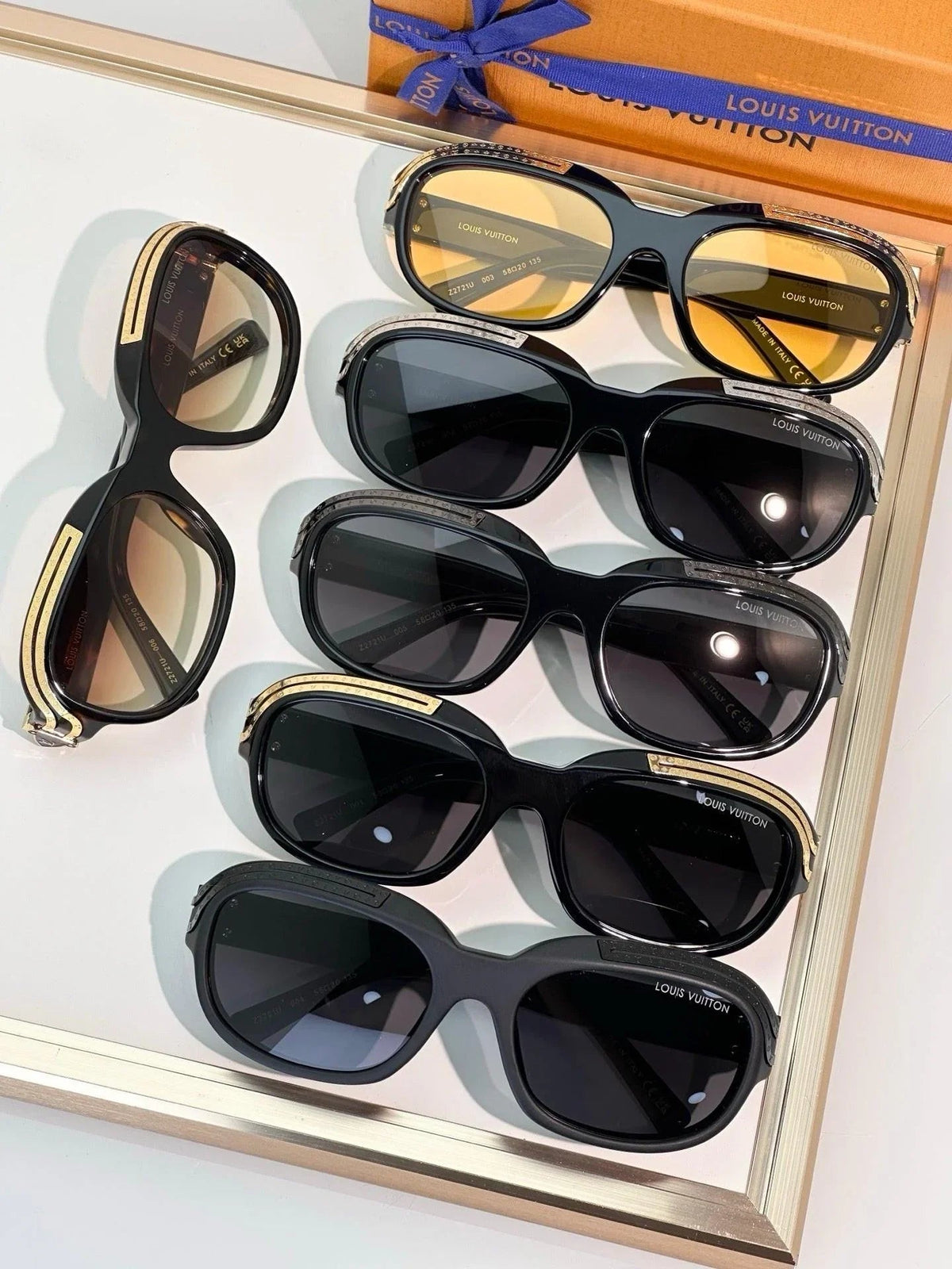 Louis Vuitton Z2721U 1.0 Millionaires Oval Sunglasses✨