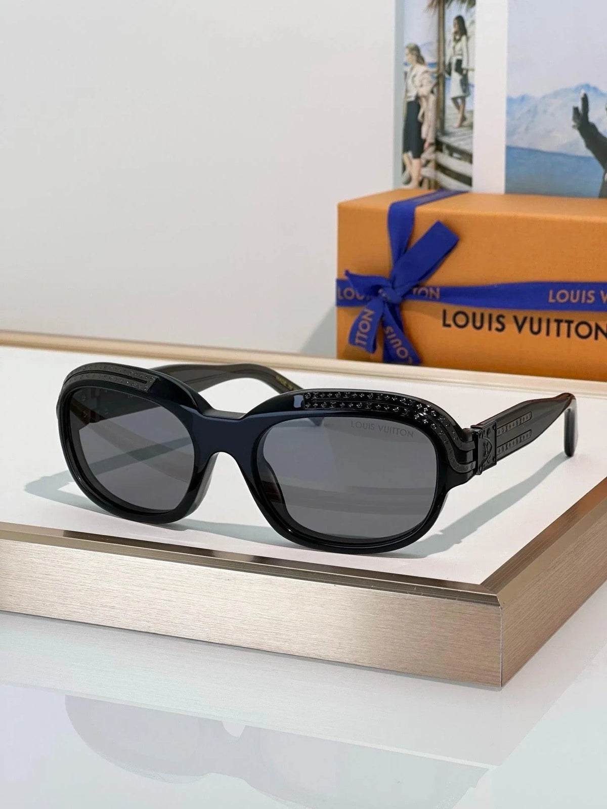 Louis Vuitton Z2721U 1.0 Millionaires Oval Sunglasses✨