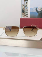 Cartier CT0445O 001 Première de Cartier Rectangle Shape Sunglasses NEW 🐆
