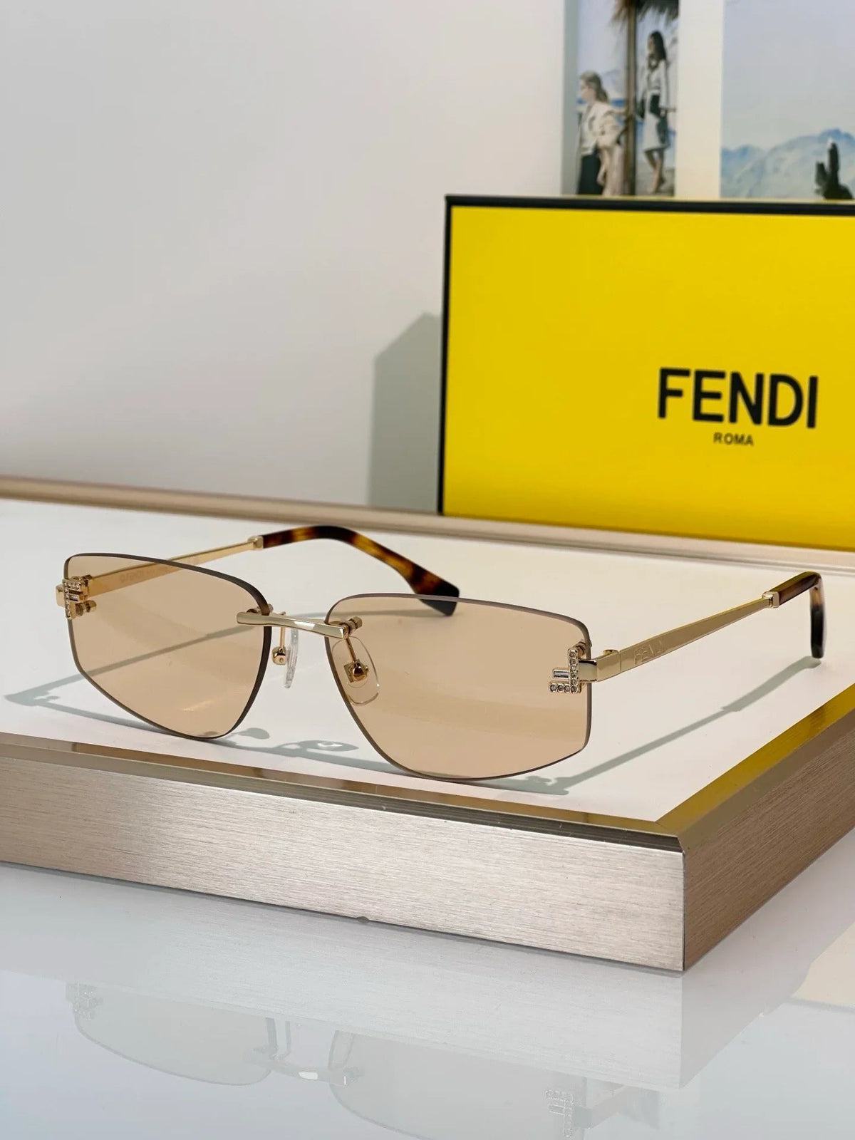 FENDI Fendi First Crystal FE5116US 028 Sunglasses&Eyewear ✨