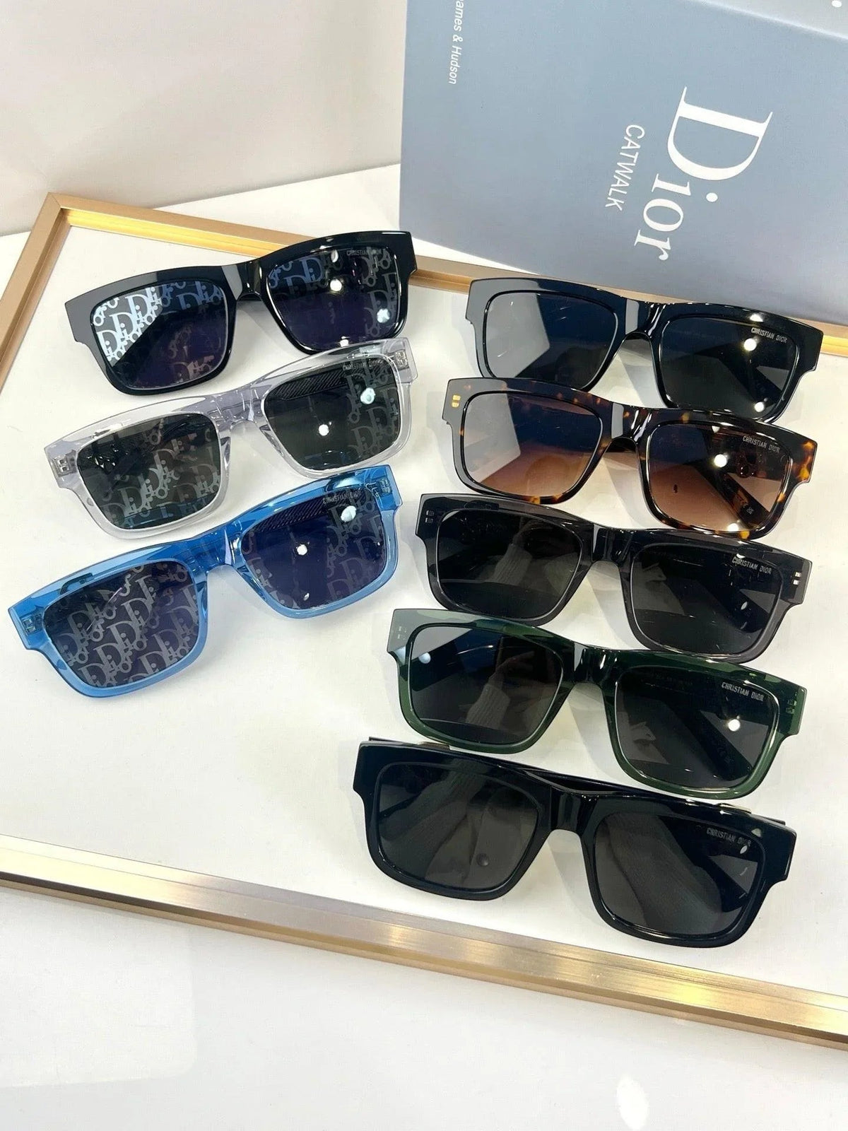 Dior Oblique S3F Transparent Rectangular Sunglasses✨