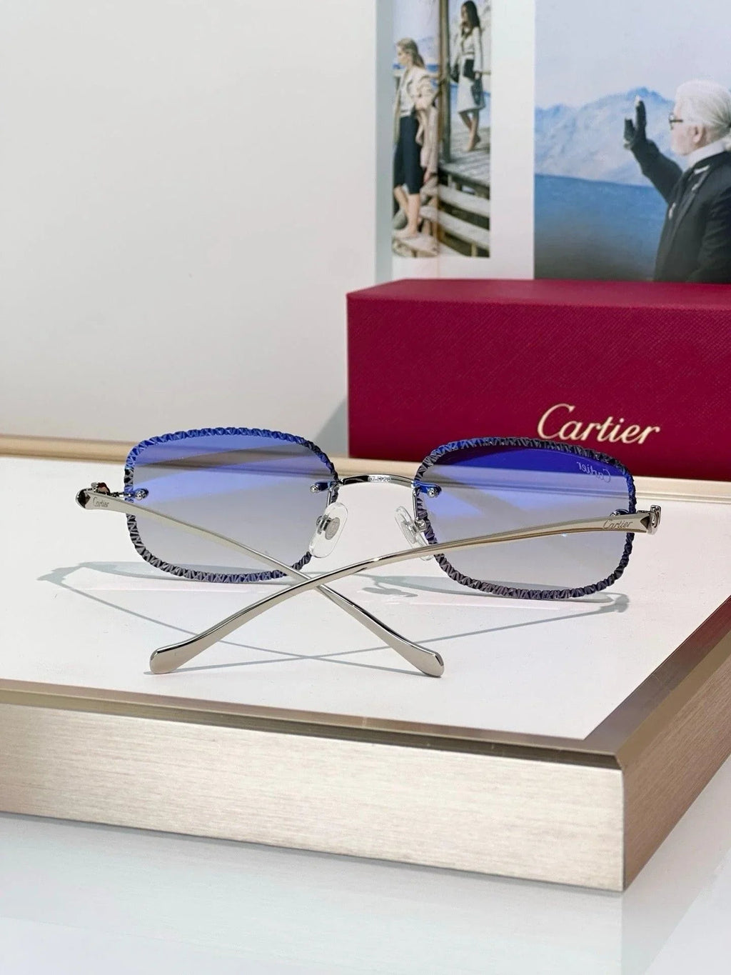 Cartier CLASSIC C DE  Motif Photochromic - Panthere CT0832 Sunglasses 🐆