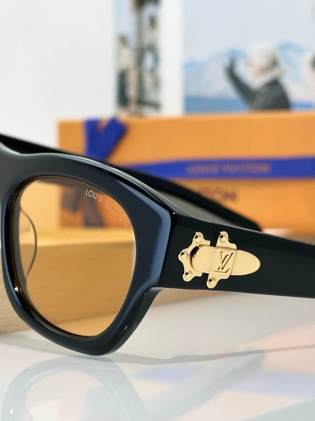 Louis Vuitton Z3048U LV Frog Round Square Sunglasses  ✨