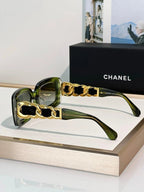 CHANEL 9183 EXCLUSIVE  RECTANGLE SUNGLASSES - Chanel Eyewear  🖤