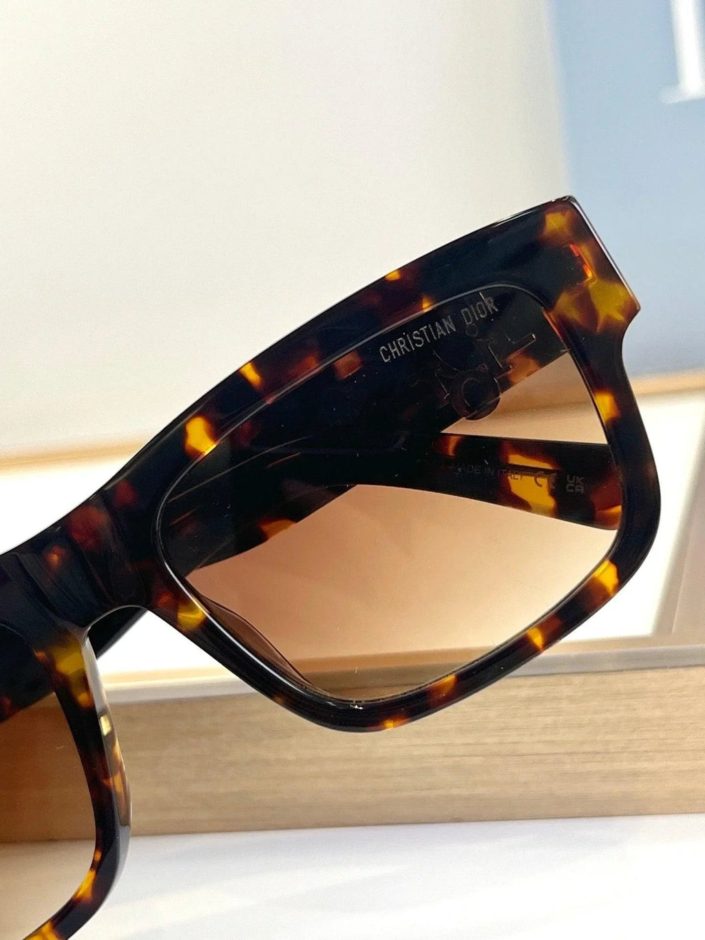 Dior Oblique S3F Transparent Rectangular Sunglasses✨