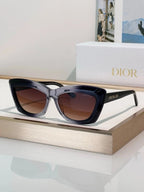 DIOR CD DiorMidnight B3I Black Butterfly Sunglasses ✨