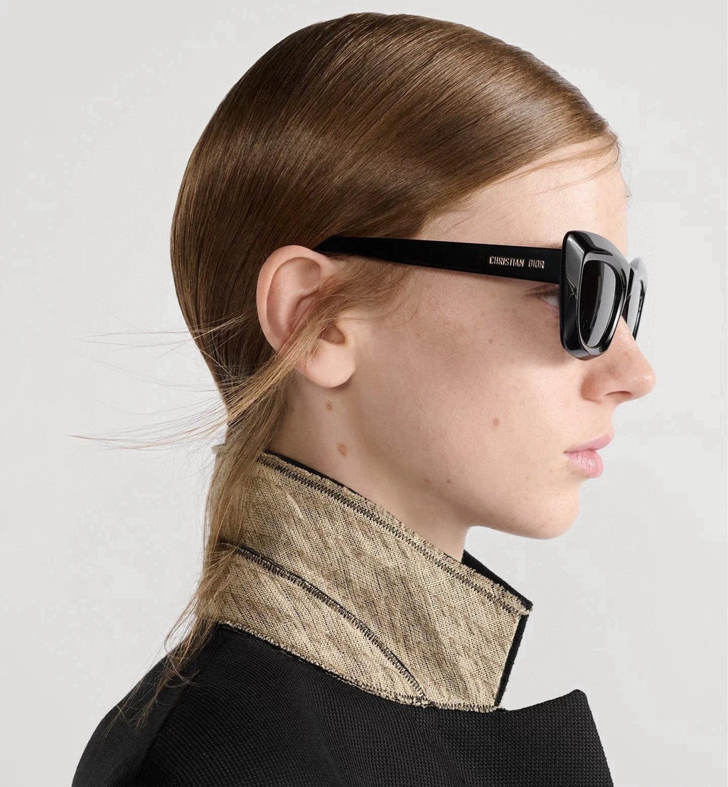DIOR CD DiorMidnight B3I Black Butterfly Sunglasses ✨