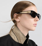 DIOR DiorGlow B2F Black Butterfly Sunglasses ✨