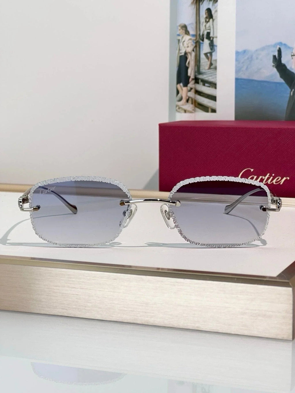 Cartier CLASSIC C DE  Motif Photochromic - Panthere CT0832 Sunglasses 🐆