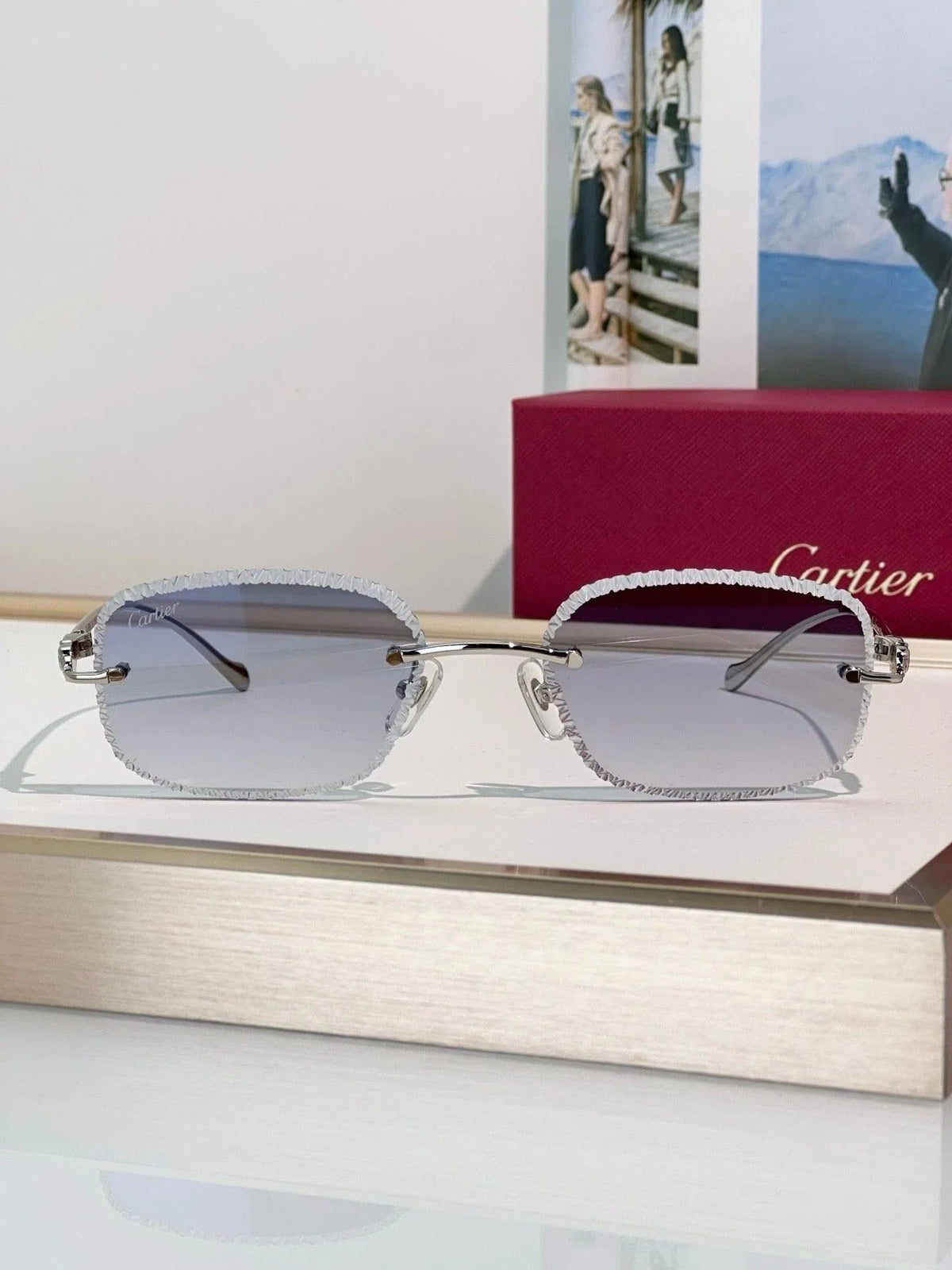 Cartier CLASSIC C DE  Motif Photochromic - Panthere CT0832 Sunglasses 🐆
