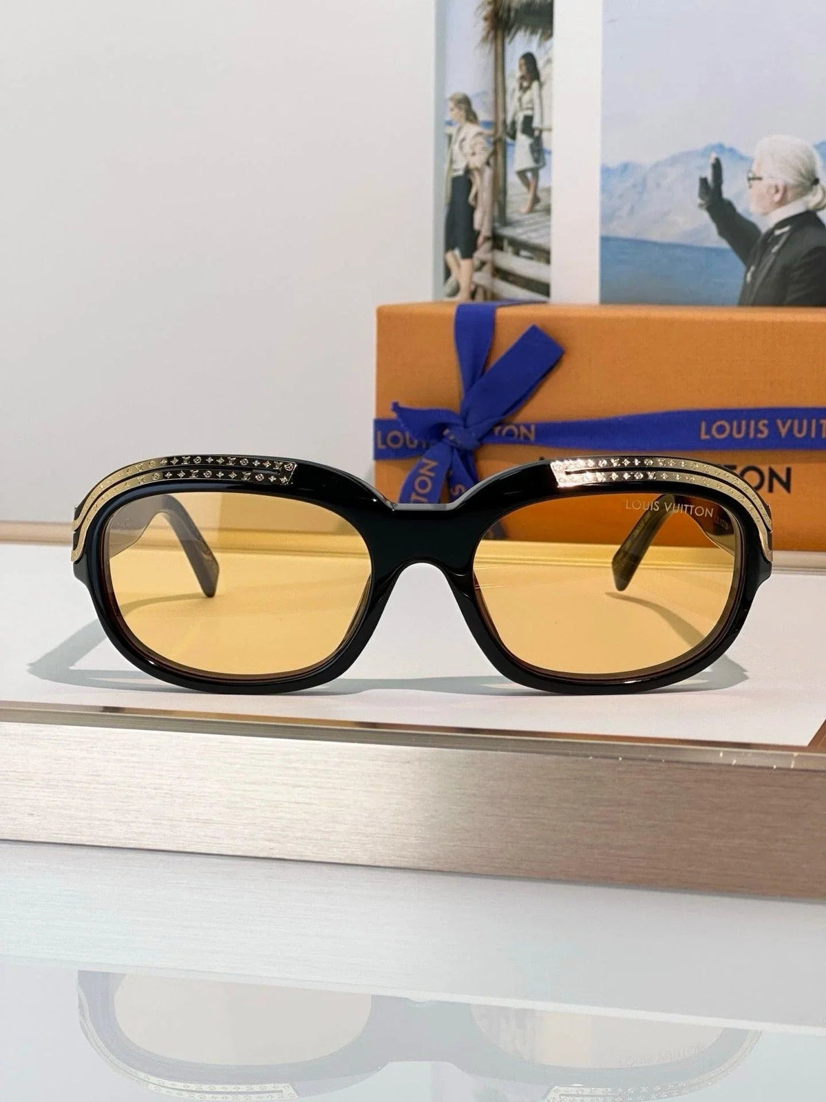 Louis Vuitton Z2721U 1.0 Millionaires Oval Sunglasses✨
