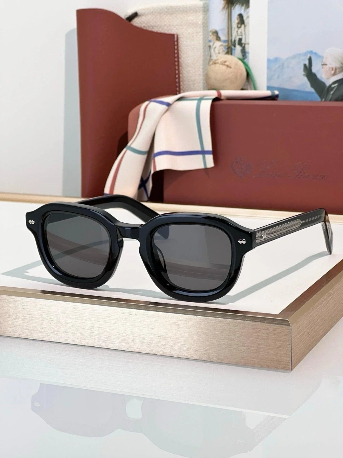 Loro Piana André Acetate  Unisex Sunglasses 🍂