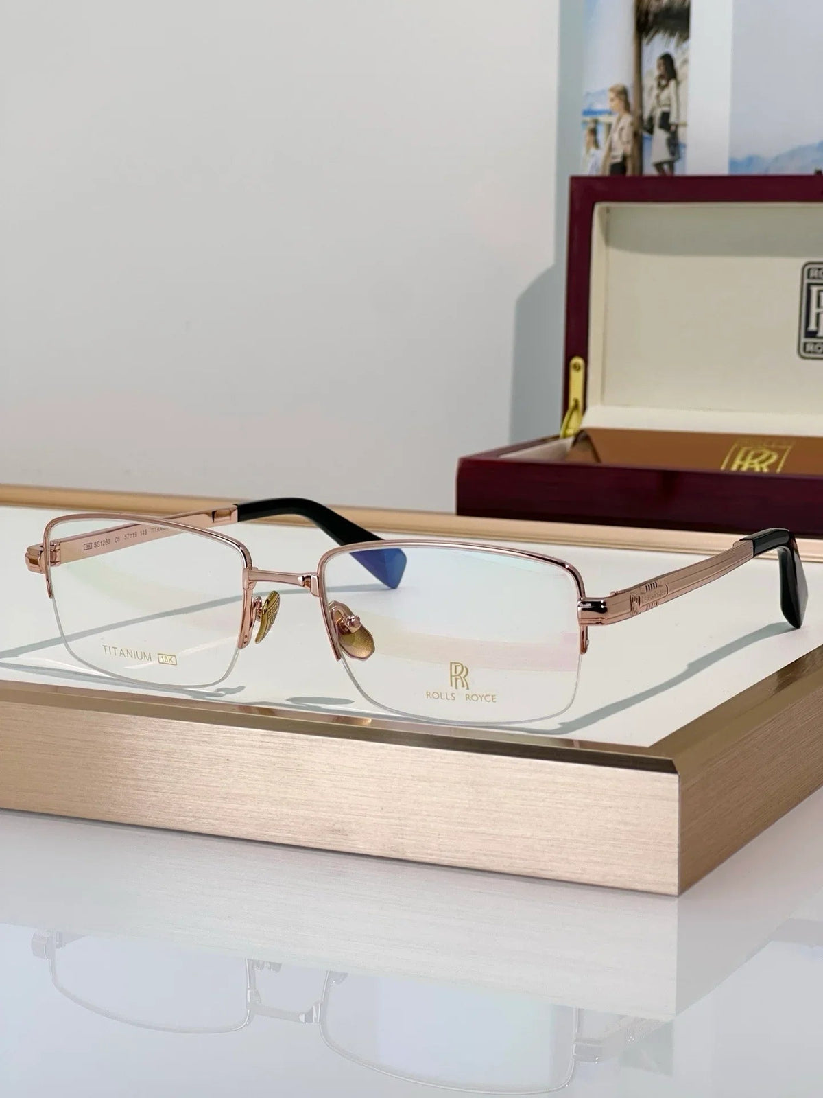 Rolls Royce SS11260 18K plated Rose-Silver-Gold Eyewear  👑