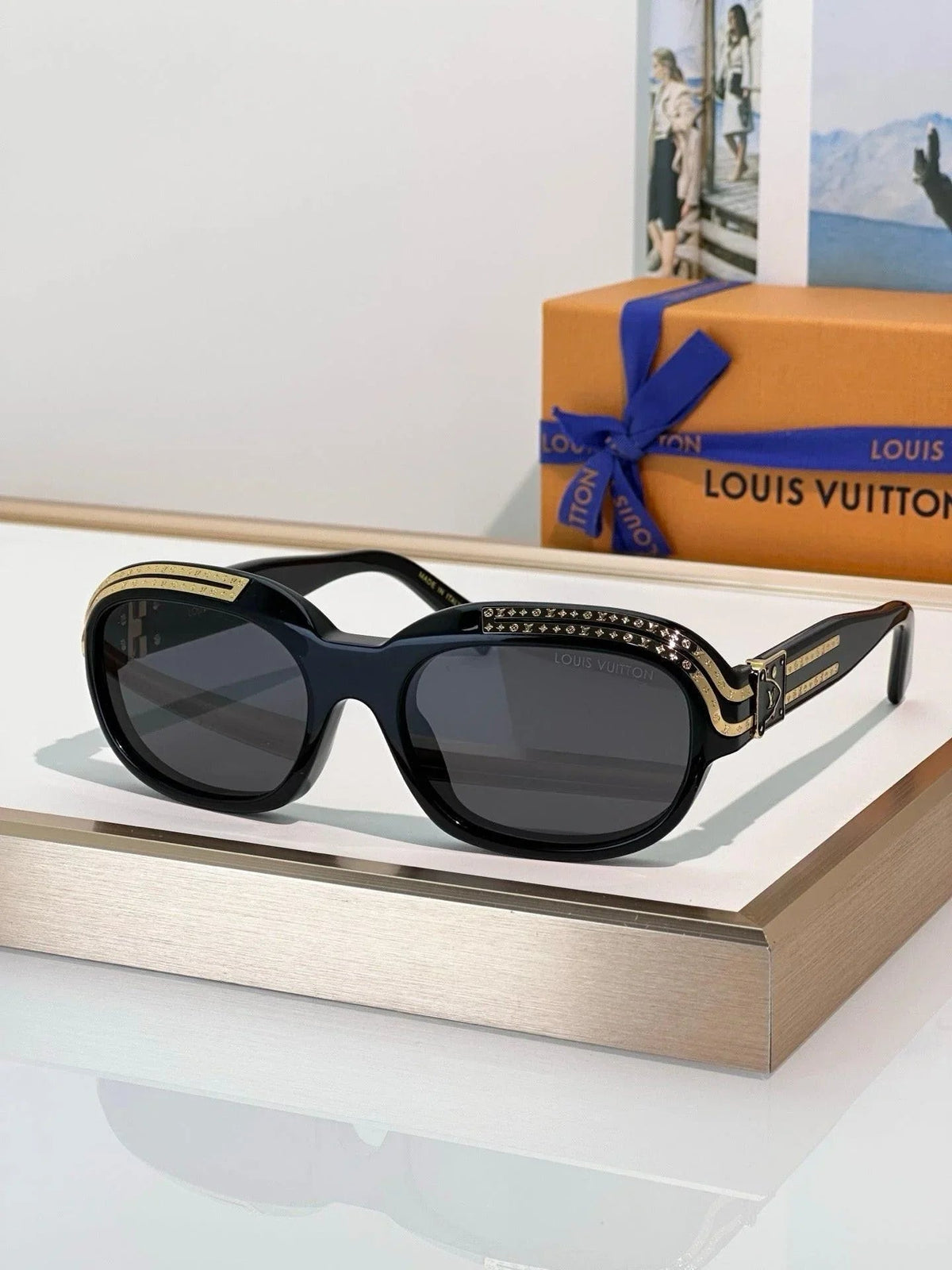 Louis Vuitton Z2721U 1.0 Millionaires Oval Sunglasses✨