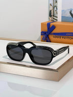Louis Vuitton Z2721U 1.0 Millionaires Oval Sunglasses✨