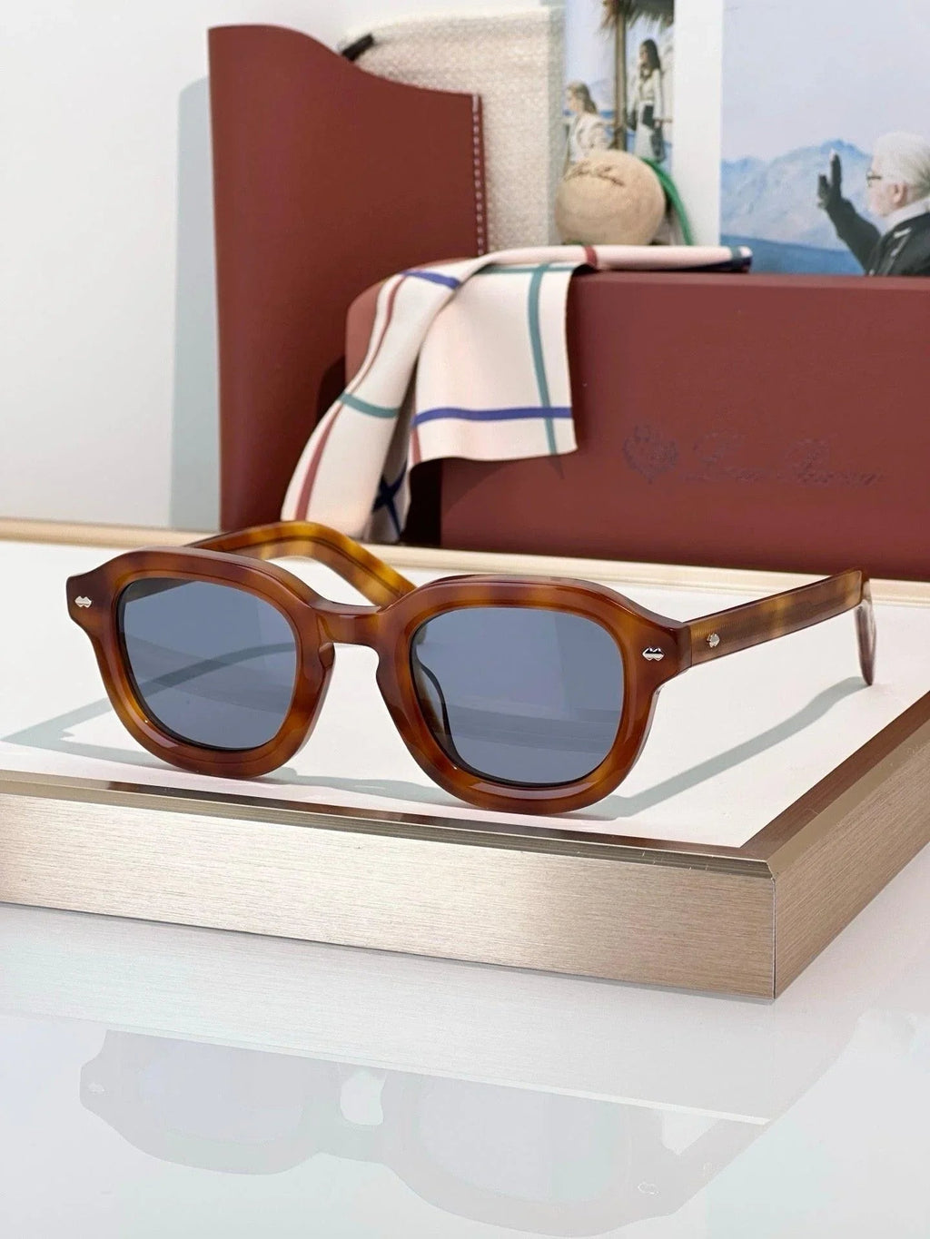Loro Piana André Acetate  Unisex Sunglasses 🍂
