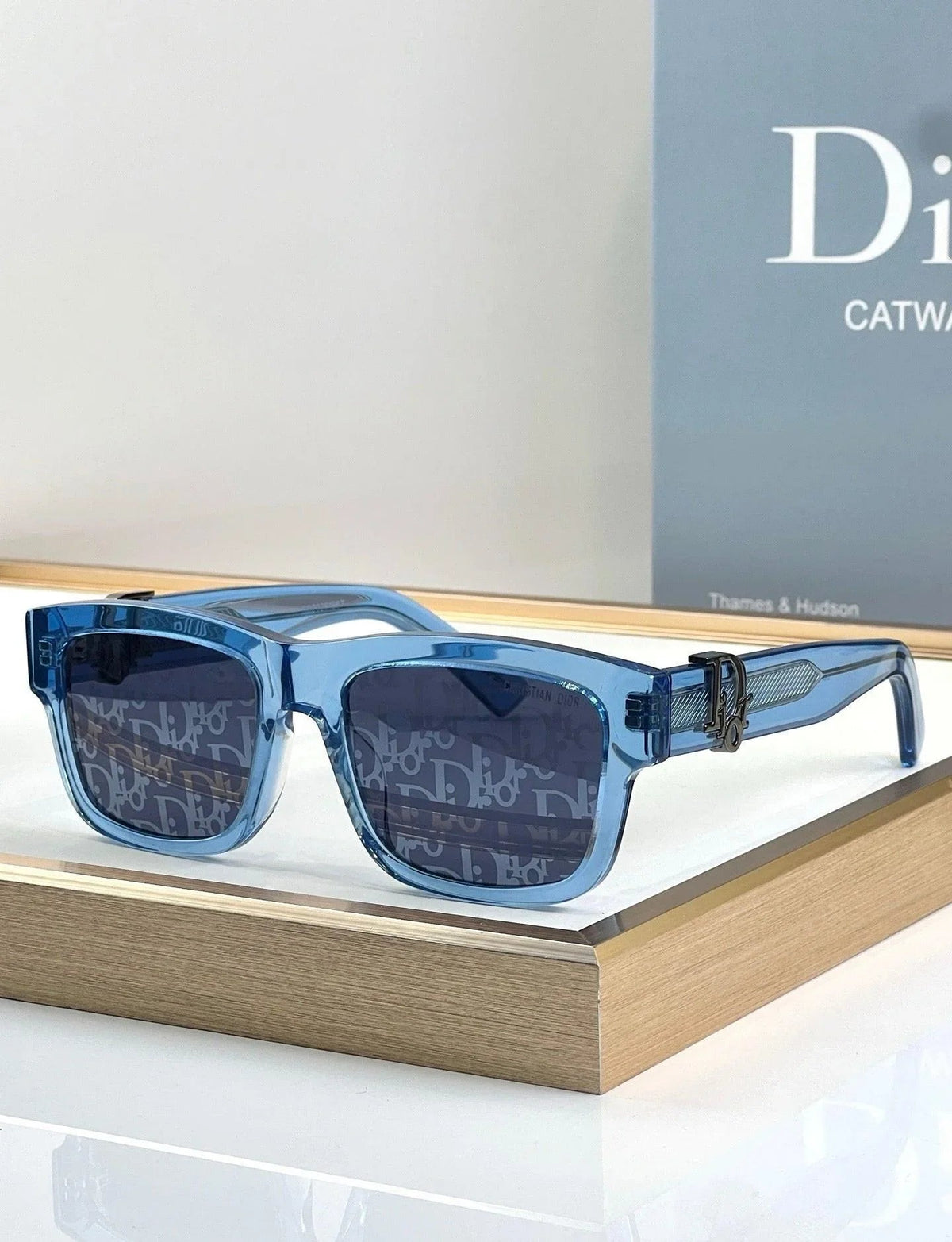Dior Oblique S3F Transparent Rectangular Sunglasses✨
