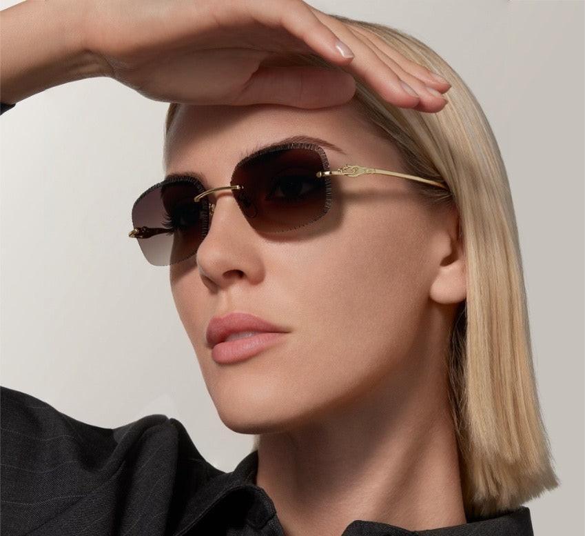 Cartier CLASSIC C DE  Motif Photochromic - Panthere CT0832 Sunglasses 🐆