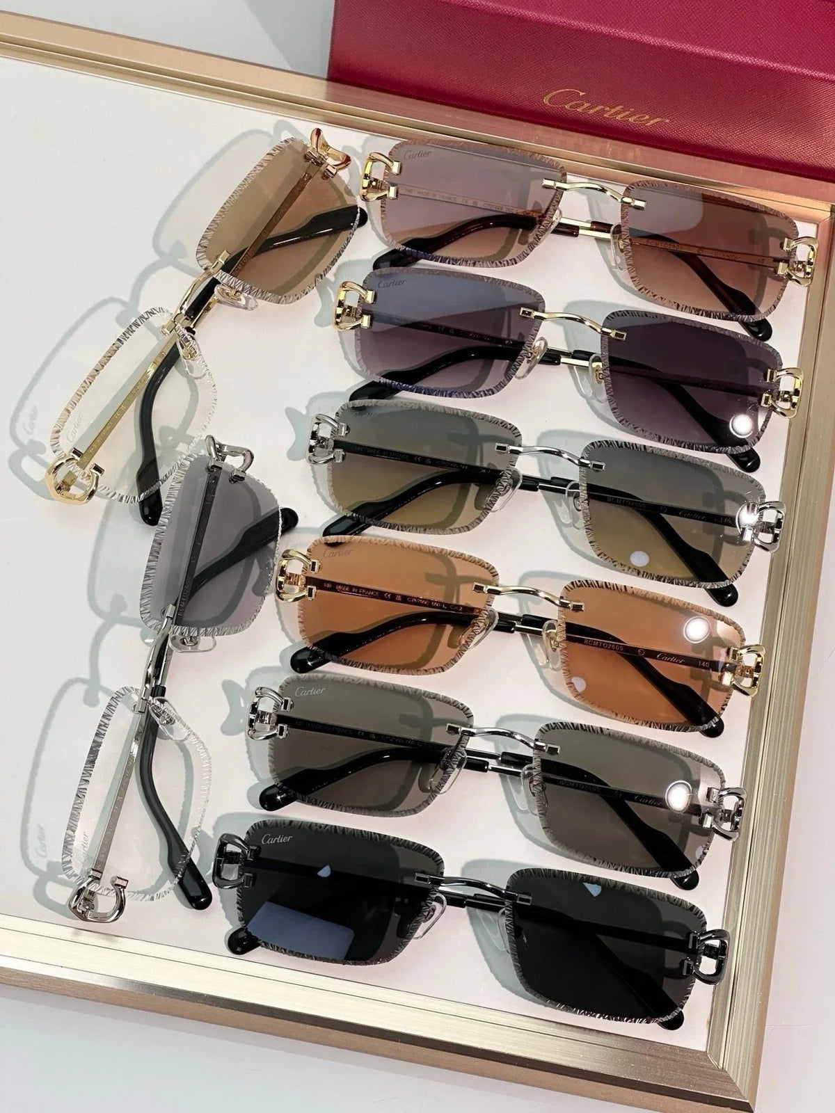 Cartier CLASSIC C DE CARTIER MOTIF CT0799 Sunglasses-Photochromic Glasses 🐆