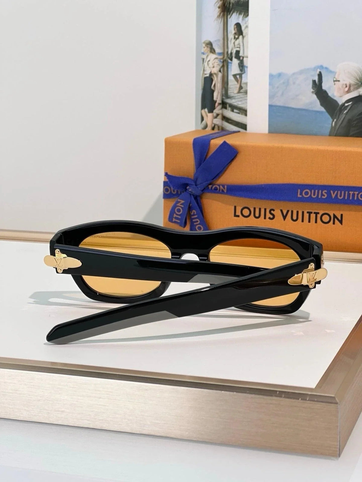 Louis Vuitton Z3048U LV Frog Round Square Sunglasses  ✨