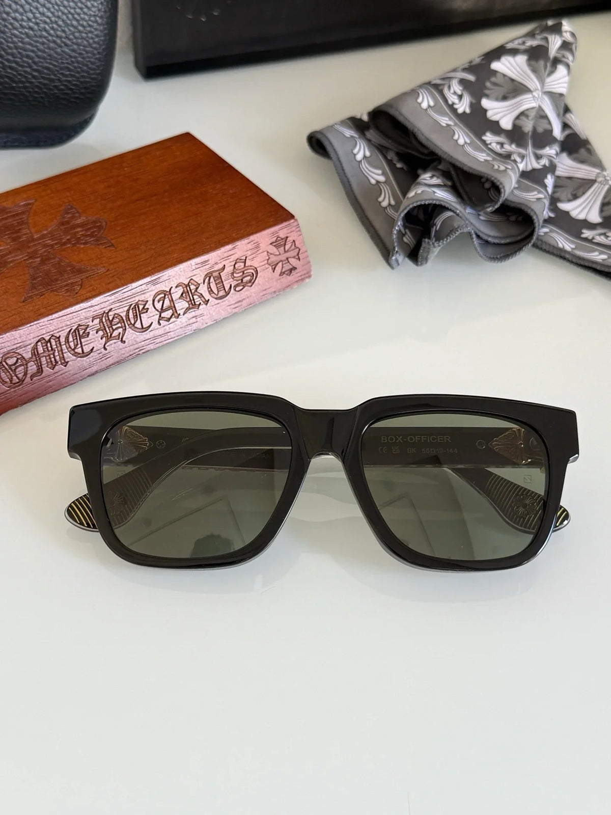 Chrome Hearts BOX OFFICER Sunglasses⚜️