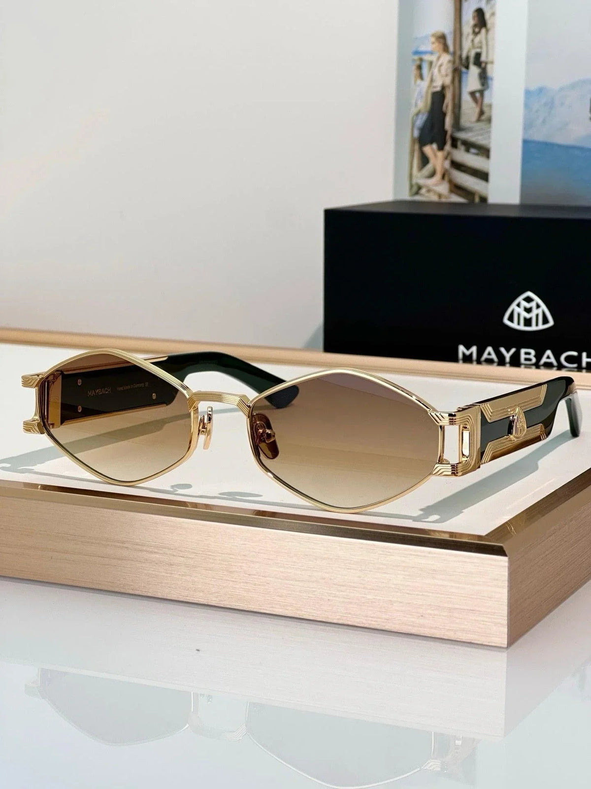 MAYBACH THE DRIVE II  Zeiss Lenses Sunglasses 👑