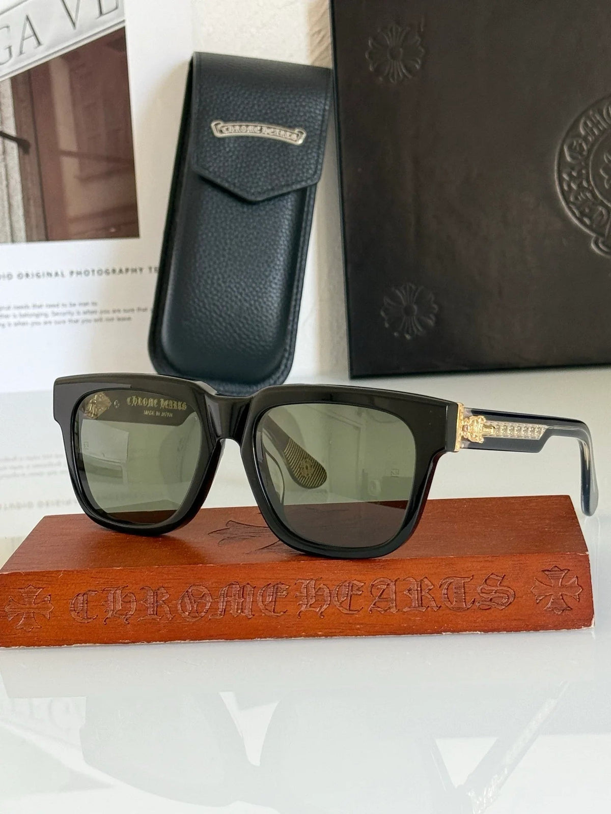 Chrome Hearts BOX OFFICER Sunglasses⚜️