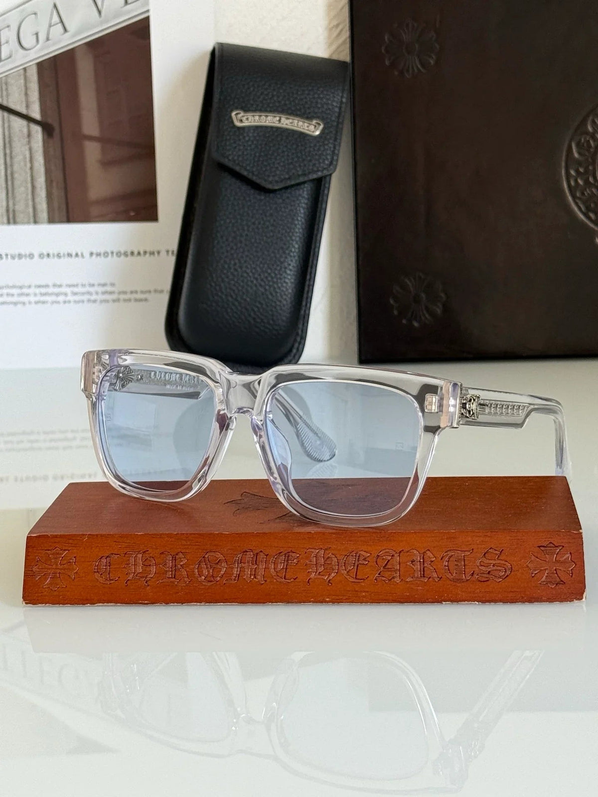 Chrome Hearts BOX OFFICER Sunglasses⚜️
