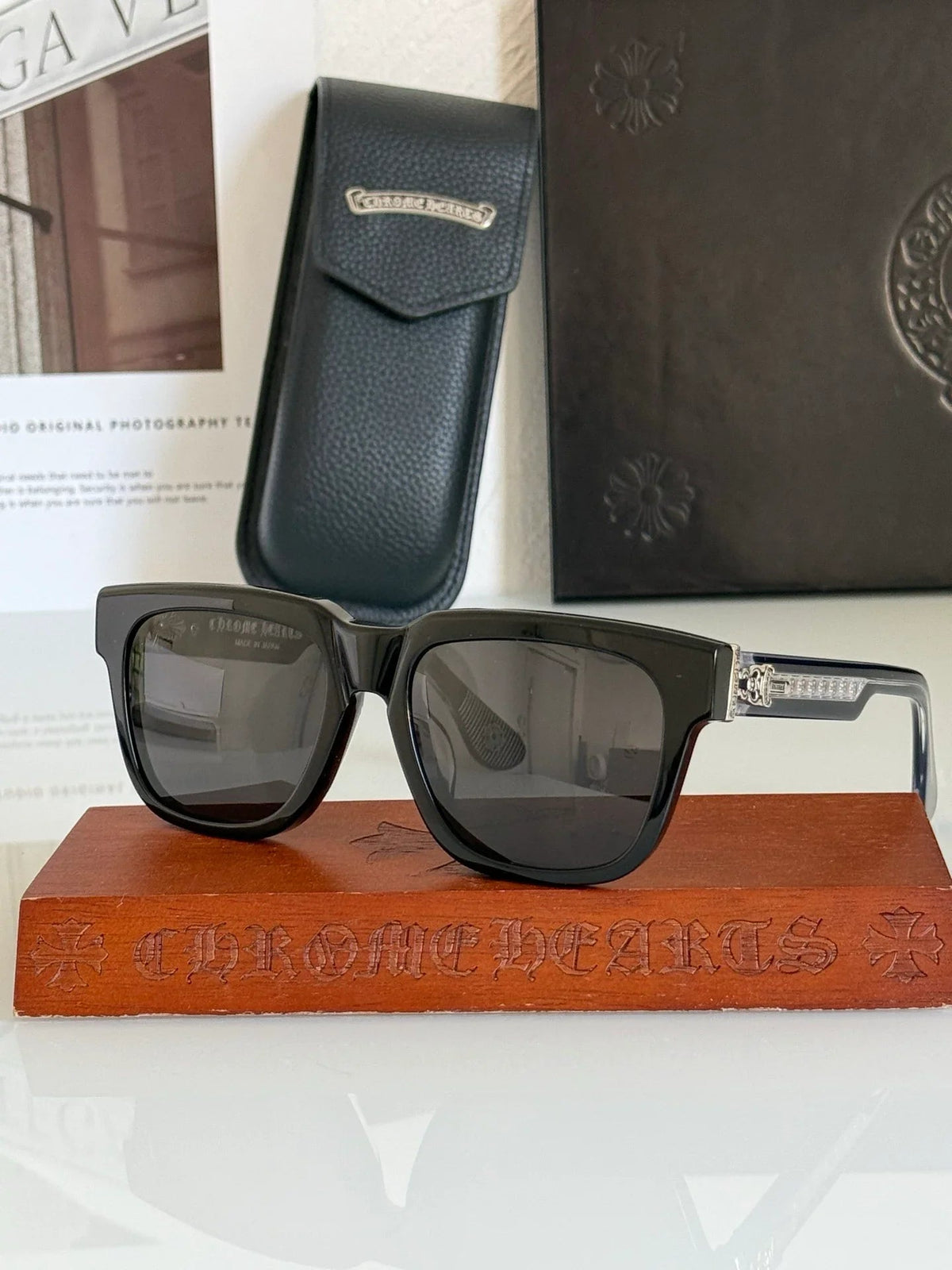 Chrome Hearts BOX OFFICER Sunglasses⚜️