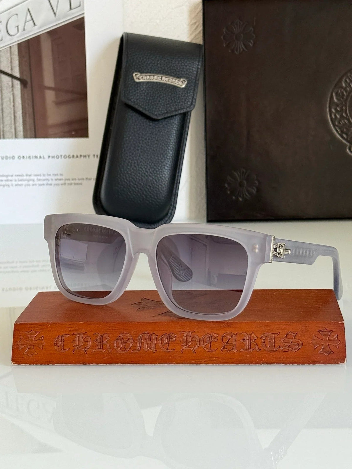 Chrome Hearts BOX OFFICER Sunglasses⚜️