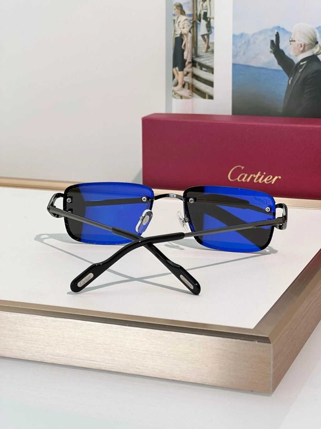 Cartier CLASSIC C DE CARTIER MOTIF CT0799 Sunglasses-Photochromic Glasses 🐆