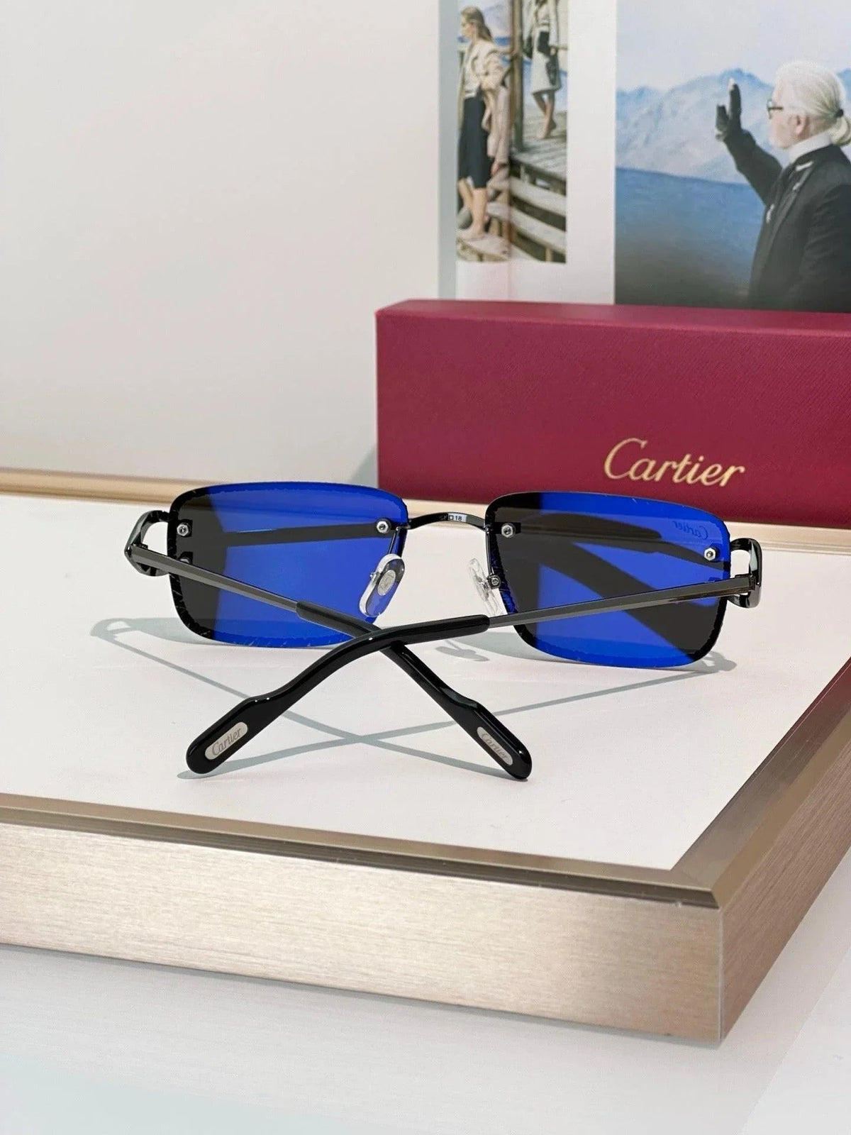 Cartier CLASSIC C DE CARTIER MOTIF CT0799 Sunglasses-Photochromic Glasses 🐆